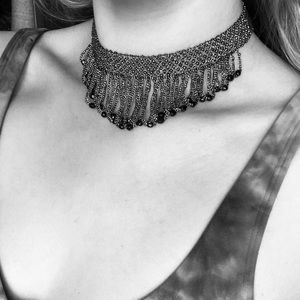 Handmade 20s Style Beaded Choker